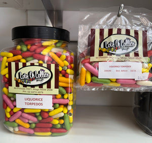 Liquorice Torpedoes