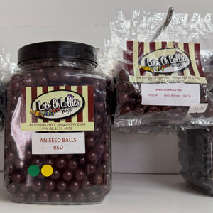 Aniseed Balls Red