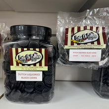 Load image into Gallery viewer, Dutch Liquorice Black Coins
