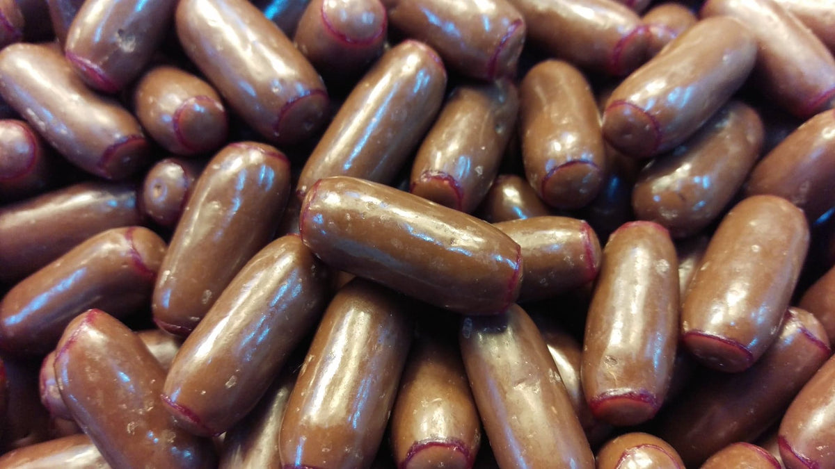 Bullets Raspberry Milk Chocolate – Lots of Lollies Mogo